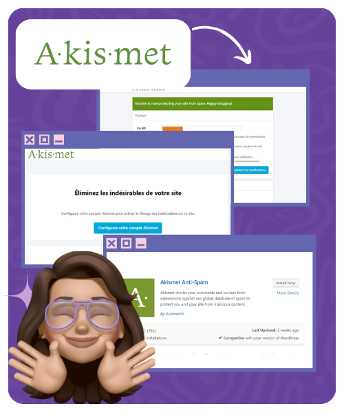 top 5 extensions wordpress : Askismet