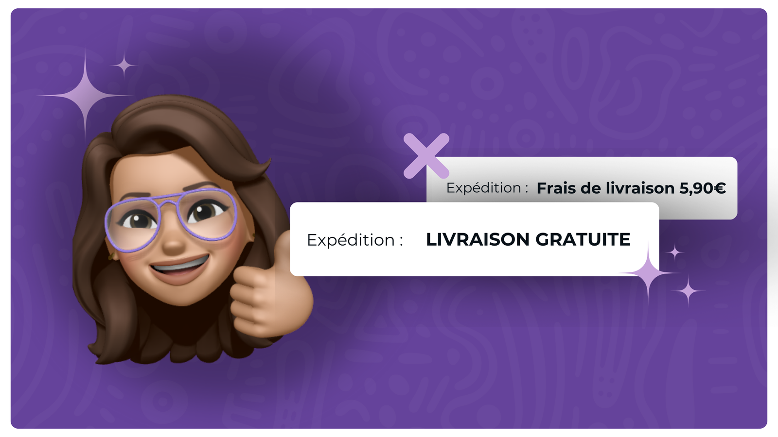 Livraison gratuite sur wordpress